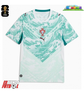 Portugal Segunda Equipación Mundial 2026 Manga Corta